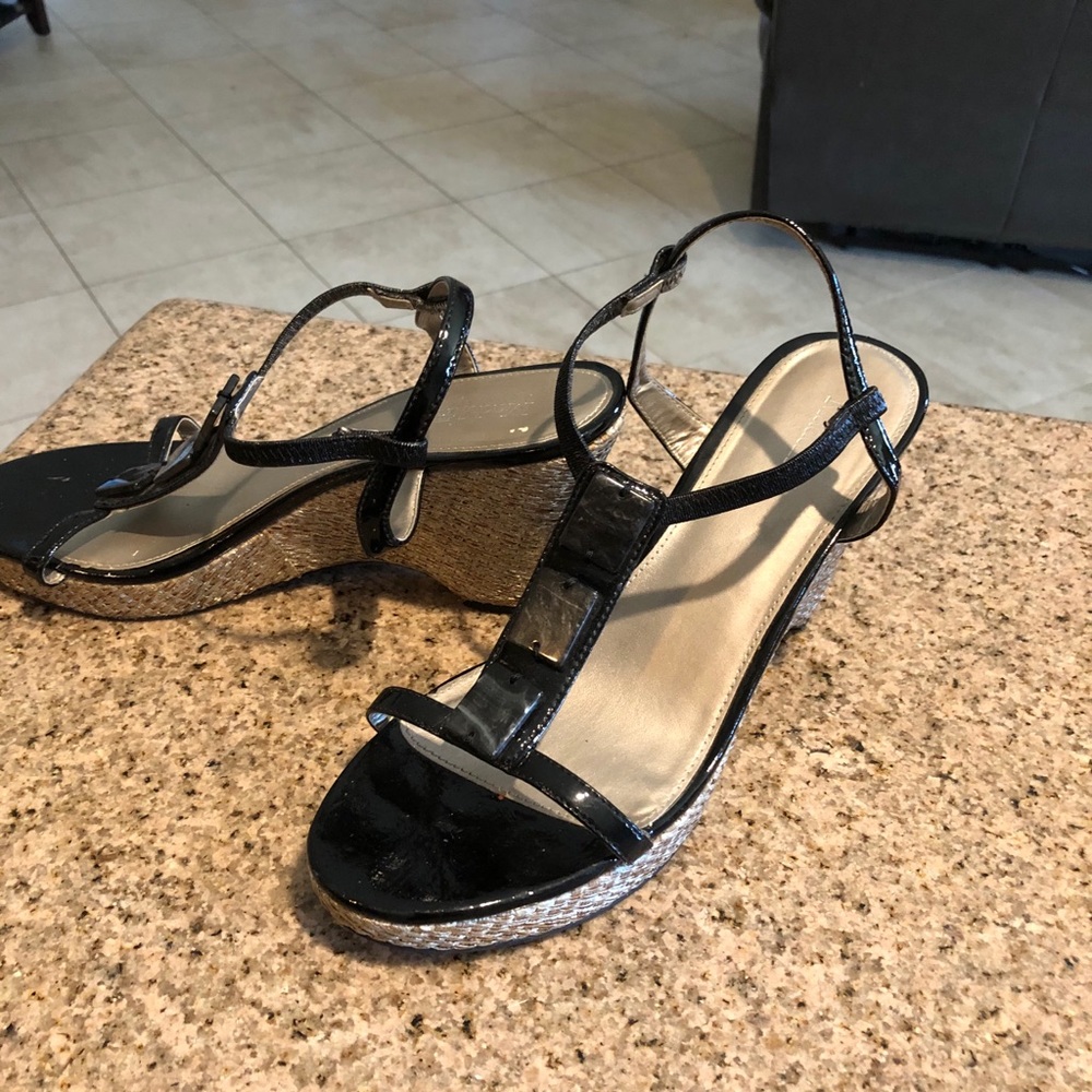 Patent Leather Platform Sandals 🥰